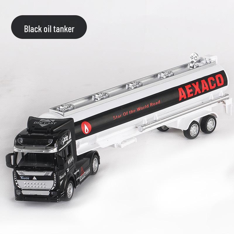Alloy Semi-Trailer Transport Truck Toy - Durable Model for Boys