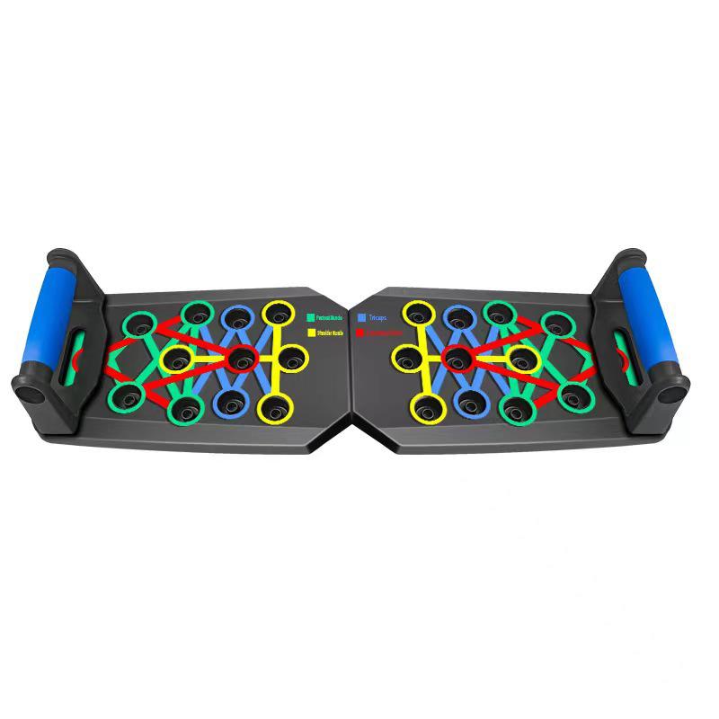 Multifunctional Push-Up Board: Foldable Chest & Ab Trainer for Men and Women