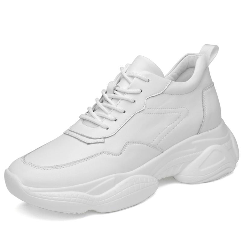 Men's shoes board shoes breathable little white shoes invisible height-increasing shoes men's 10cm casual shoes inner height-increasing sports shoes