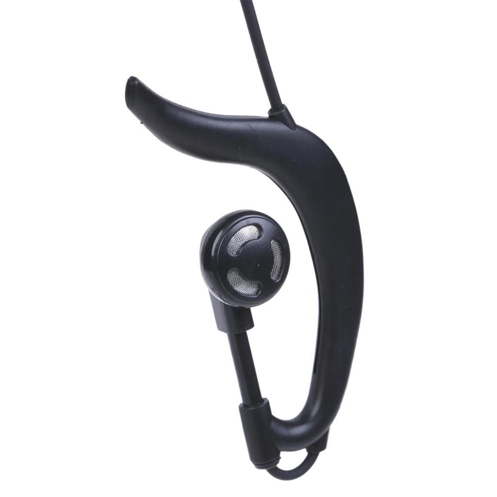 Soft Ear Hook Earpiece 3.5mm Plug Single Side Headset Headphone for Walkie Talkie/Two Way Radio In Ear Wired Earphone
