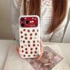 Blue & Red Strawberry iPhone 17 Pro Max/16 Pro/15 Pro Anti-Fall Protective Case