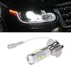 2PCS/Lot Car Light H3 LED High Power Long Lifespan LED Fog Running Light Bulb 10SMD 5630 5730 Super Bright LED Auto Lamp