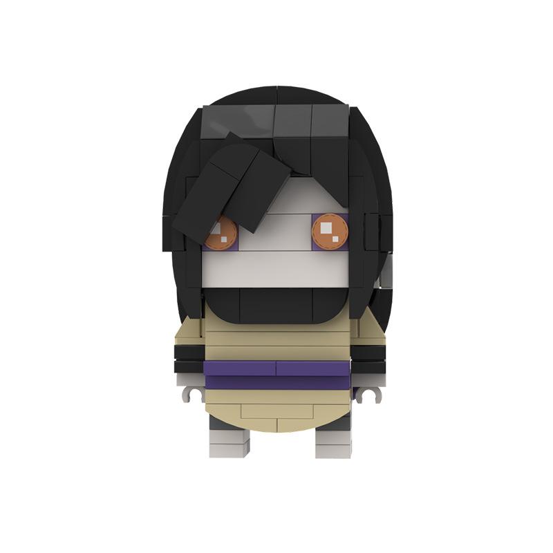 Building Block Compatible With Small Particle Naruto Square Head Kakashi, Sai, Naruto, Konoha Set