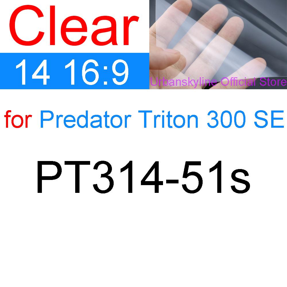 Screen Protector for Acer Predator Helios 300 500 700 Triton 300 500 SE 700 900 HD Clear Guard Matte Skin Film 14 15 16 17 17X 4