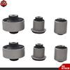 6PC For Honda Accord TL TSX Front Lower Control Arm Inner & Outer Bushing Kit
