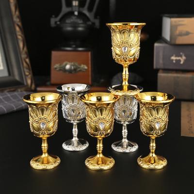 Household Baijiu Cup One Cup Retro High Value Creative Personality Anti-drop Cocktail Cup Ornament