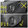 Gear Panel Strip AC Air Window Lift Cover Trim Stainless Steel Accessories Interior For VW Volkswagen Atlas / Teramont 2017-
