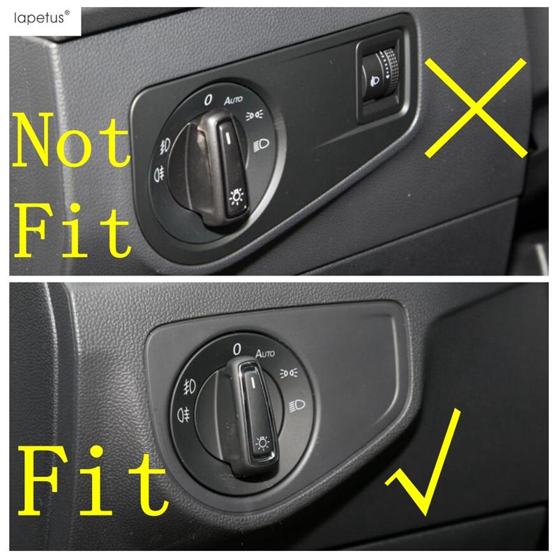 Gear Panel Strip AC Air Window Lift Cover Trim Stainless Steel Accessories Interior For VW Volkswagen Atlas / Teramont 2017-