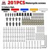 Motorcycle Screws 1 Set For Aprilia RS125 RS250 RS4 125 RS50 RST1000 RSV Mille R RSV1000R RSV4 R RF RR Tuono 1000R V4 1100 V4R