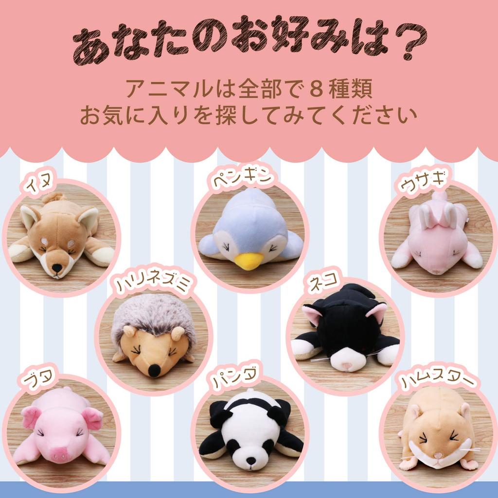 ELECOM Wrist Rest Plush Toy Mini Type Cleaner Panda "MOCHIMARU" [With Function] MOH-AN02PAN