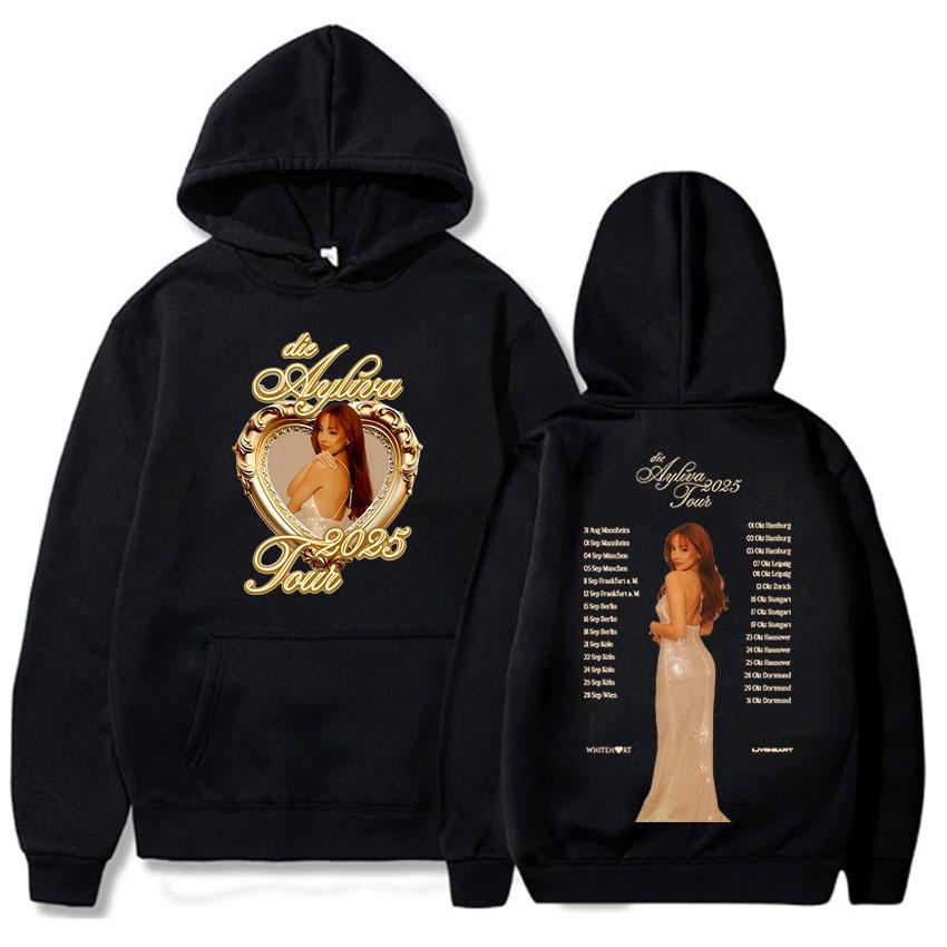 Women Clothes Die Ayliva Tour Printing Hoodies Moletom Feminino Casual LongSleeve Unisex Streetwear Hooded Pullovers Female