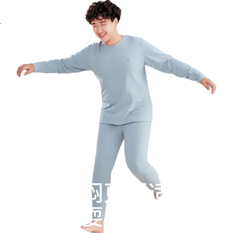 COCO SMART Youth Thermal Underwear Set Thin Modal Autumn Shirt and Pants 2025 Teen Middle School Student Pajamas for Men