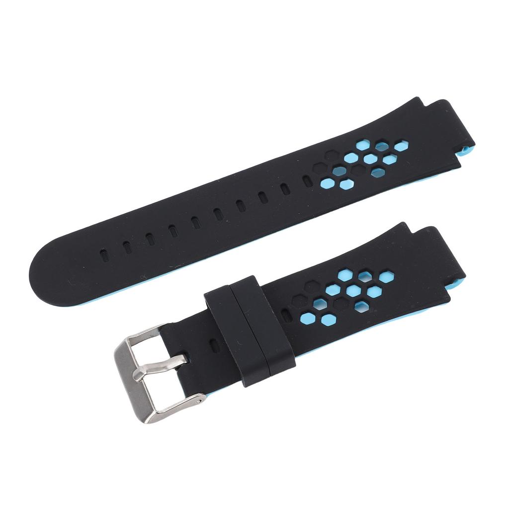 Children Watch Strap Rain Proof Ergonomic Design Non Slip 15mm Kids Smart Watch Wristband Replacement Blue