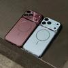 Luxury Plating Laser Camera Magnetic Case For 18 17 16 15 14 Pro Max Glass Lens Shockproof For Magsafe Hard Full Cover