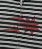 Niceghostclub Stripe Rush 3Star Hoodie Zip Up_Black(Ng2Gsum491A)