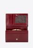 Wittchen Woman Large Women's Wallet Made Of Genuine Leather, Horizontal, Red, Red, Natural Leather