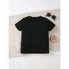 European Sizes Children Boy's 4th Birthday T-Shirt- Soft Round Neck Short Sleeve, Fun Balloon and Ribbon Print "This Is My 4th Birthday" Letter Design