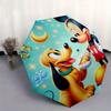 Mickey Mouse,Pluto Themed Automatic Opening and Closing Folding Umbrella, Reinforced 8 Ribs, Compact Travel Design, Fashionable Folding Umbr