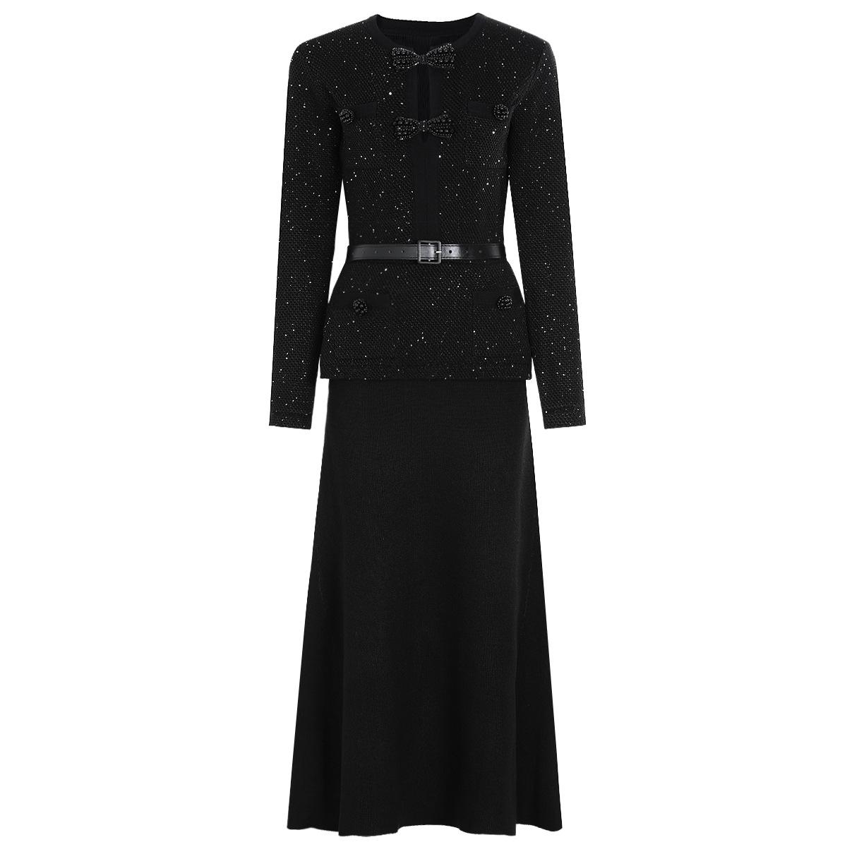 New BLING BLING sequined shiny temperament women s stage banquet party dress dress 231005 S