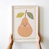 Poster for a Child Pear Fruit