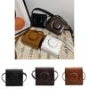 Vintage Mini Camera Bag For Kids Stylish Waterproof Pu Crossbody Purse For Boys And Girls