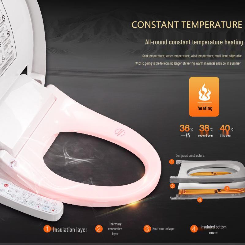 Xiaomi Smart Toilet Seat: Automatic Cleaning, Self-Cleaning, Warm Air Drying, Adjustable Temperature.