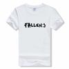Fallen T Shirts Music Tour Short Sleeve O-Neck Casual Street Skateboard T-Shirt Pop Fashion Top Tees T Shirt
