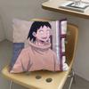 1pc Cartoon Character Hanta Sero Cute Pillow Case Fashion Square Pillowcase Bedroom Sofa Room Ins Decoration Leisure