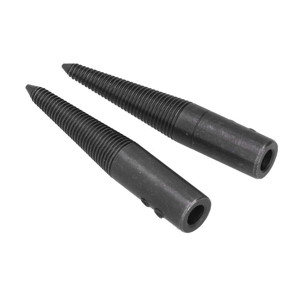 6Pcs Tapered Spindle Adapter Safe Secure Sturdy Steel Durable Stable Threaded Tapered Spindle for Bench Grinder