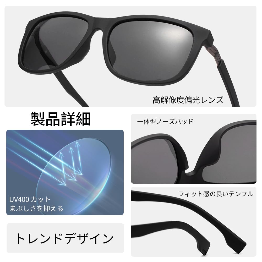 Polarized Blue Lenses Sunglasses for Men and UV400 TR90 Ideal for with [OptiZen] Women, Protection, Ultra-Lightweight Frame, Running, Sports, Driving,