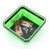 1-4PCS Magnetic Screw Tray Silicone Screw Bowl Tools Parts Storage Box Plumber Carpenters Tool Organizer Magnetic Tray Box