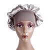 Hair Care Women Wide Band Elastic Satin Bonnet Cap Night Sleep Hat Head Wrap