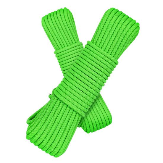 10.5MM 1M Horolezecké lano 25kN Venkovní Skalní lezení Pletené Statické lano Vysoká zátěž Slaňování Práce ve výškách Záchranné lano Horolezecké vybavení