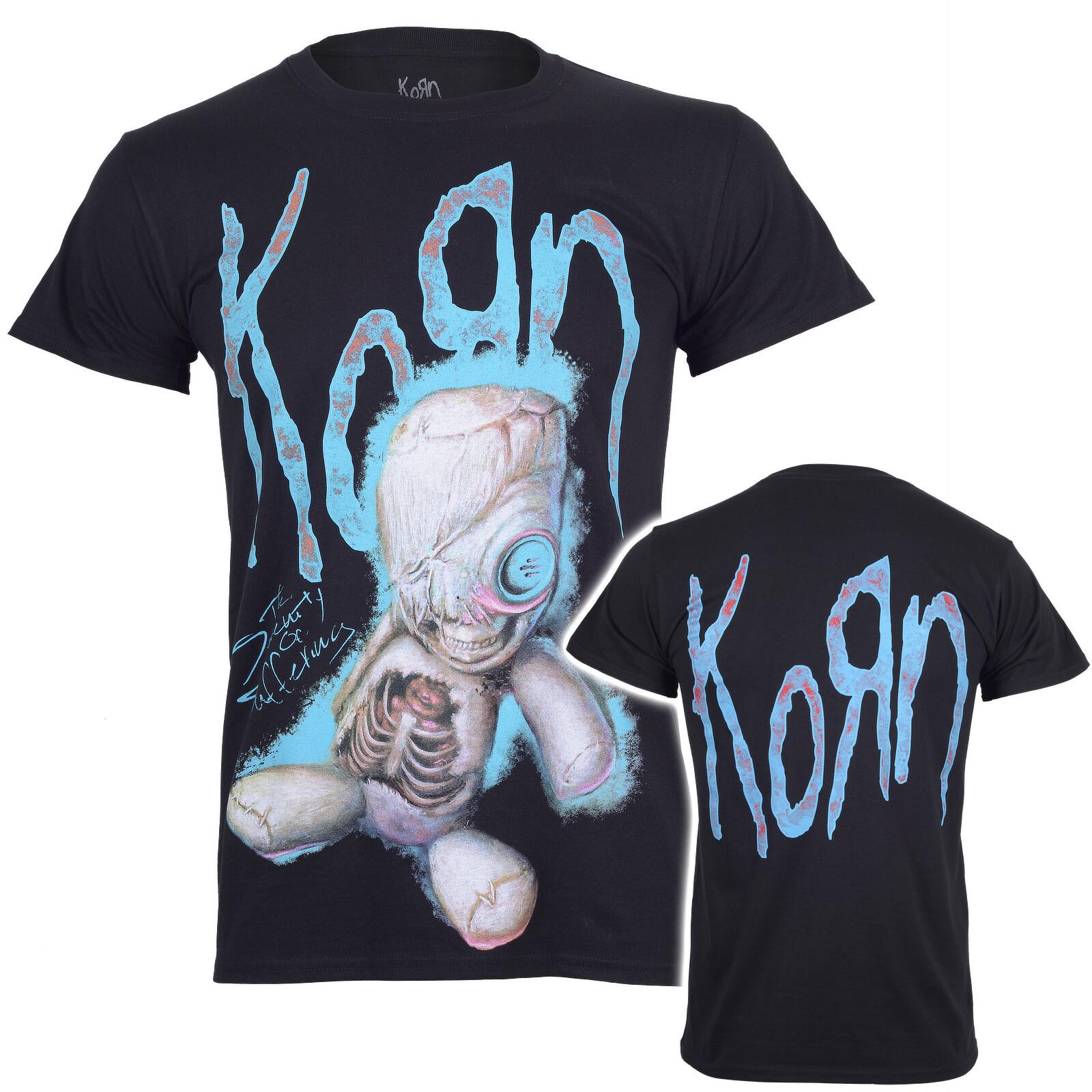 Korn SoS Кукла Футболка Черная Официальная Новая 3XL