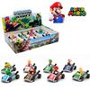 Super Mario Party Go-kart Toy Set With 8 Collectible Figures And Display Box