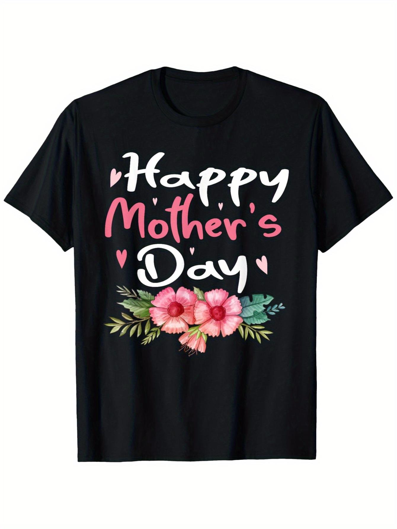 Happy Mother s Day Mom Mommy Flowers Mothers Day T-Shirt Style 2 S разноцветный
