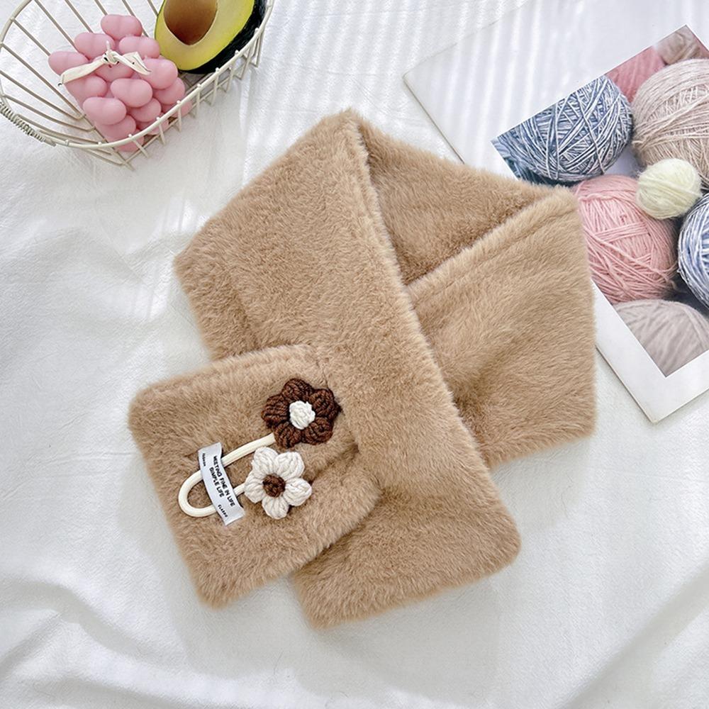 Faux Fur Women Scarves Ultra Lady Neck Warmer New Fluffy Neck Wrap  Cold Weather