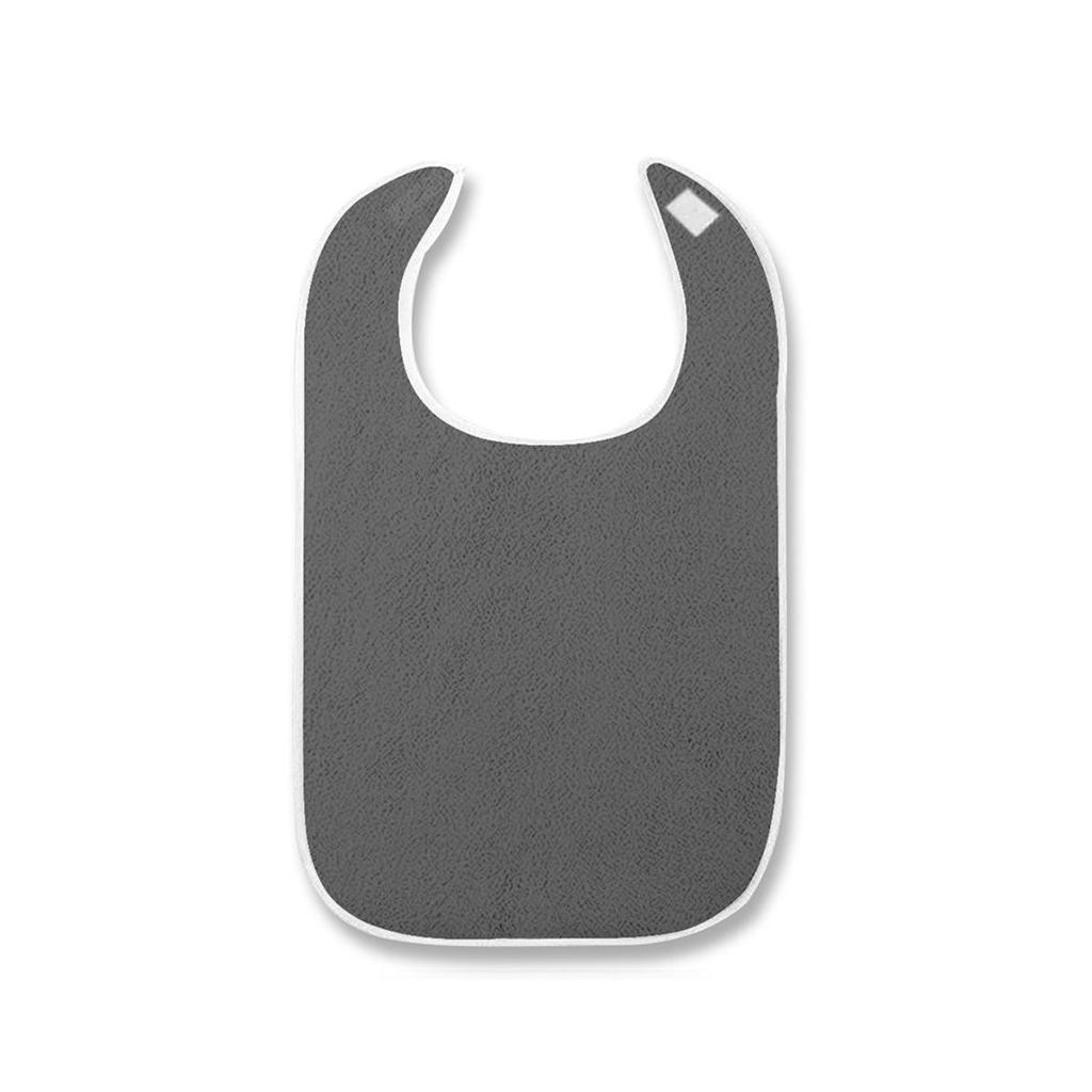 Waterproof Microfiber Adult Bib with Adjustable Velcro for Elderly Rehabilitation