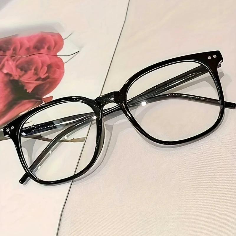 2 Pairs of Square Frame Glasses Blue Light Blocking Computer Goggles Suitable for Both Men and Women Suitable for Smartphones