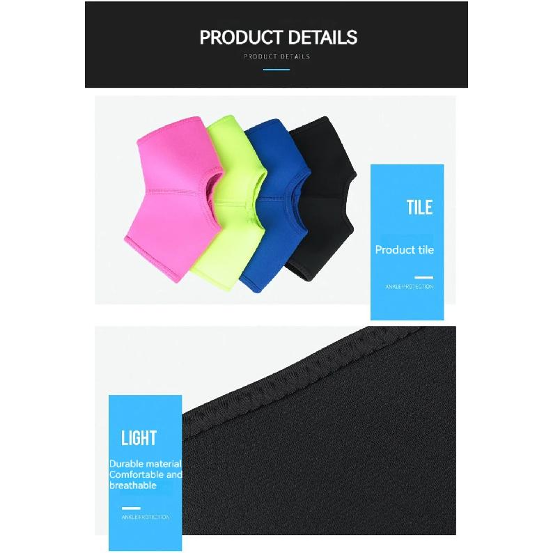 1Pcs High Elastic Sports Ankle Brace Protect Sports Ankle Safety Support For Running Basketball Tobillera Deportiva