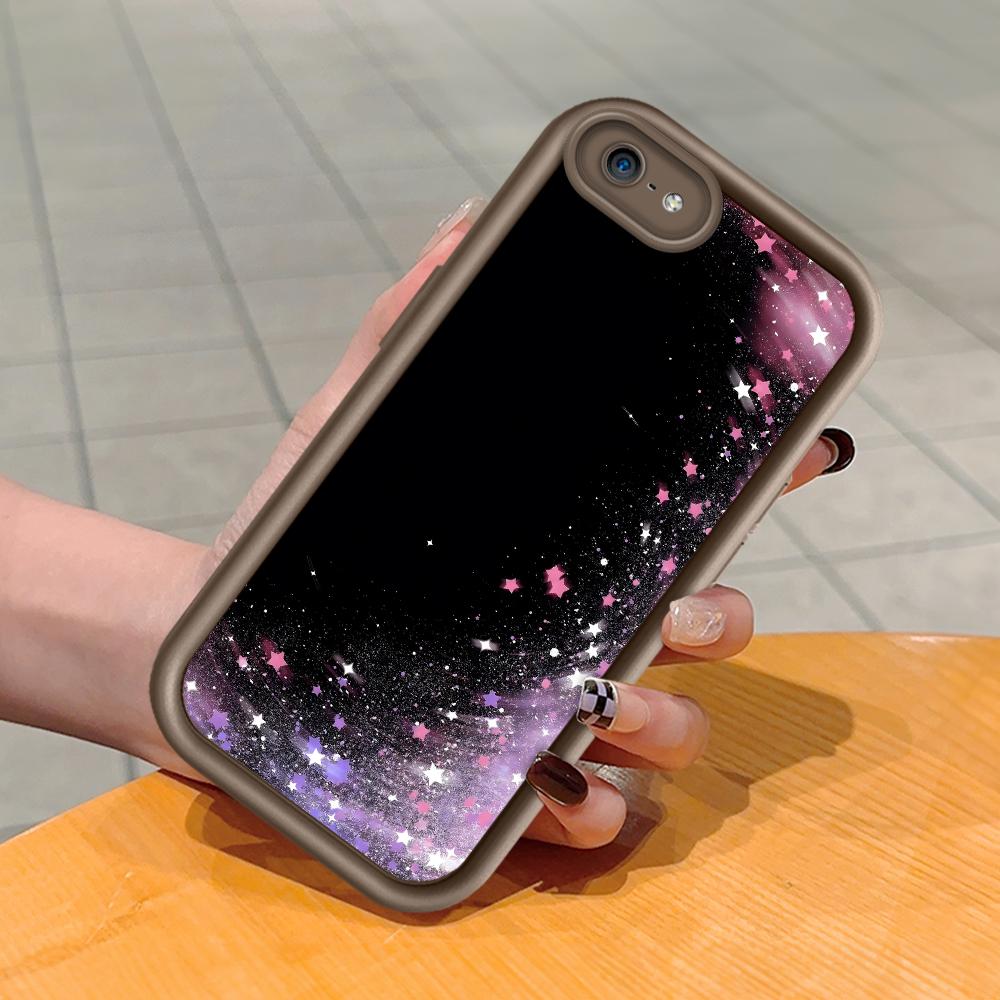 Měkký silikonový čtvercový žebříkový vzor tisku Pouzdro telefonu Plný kryt fotoaparátu Ochranné pryžové pouzdro odolné proti nárazům pro iPhone Infinix Tecno OnePlus