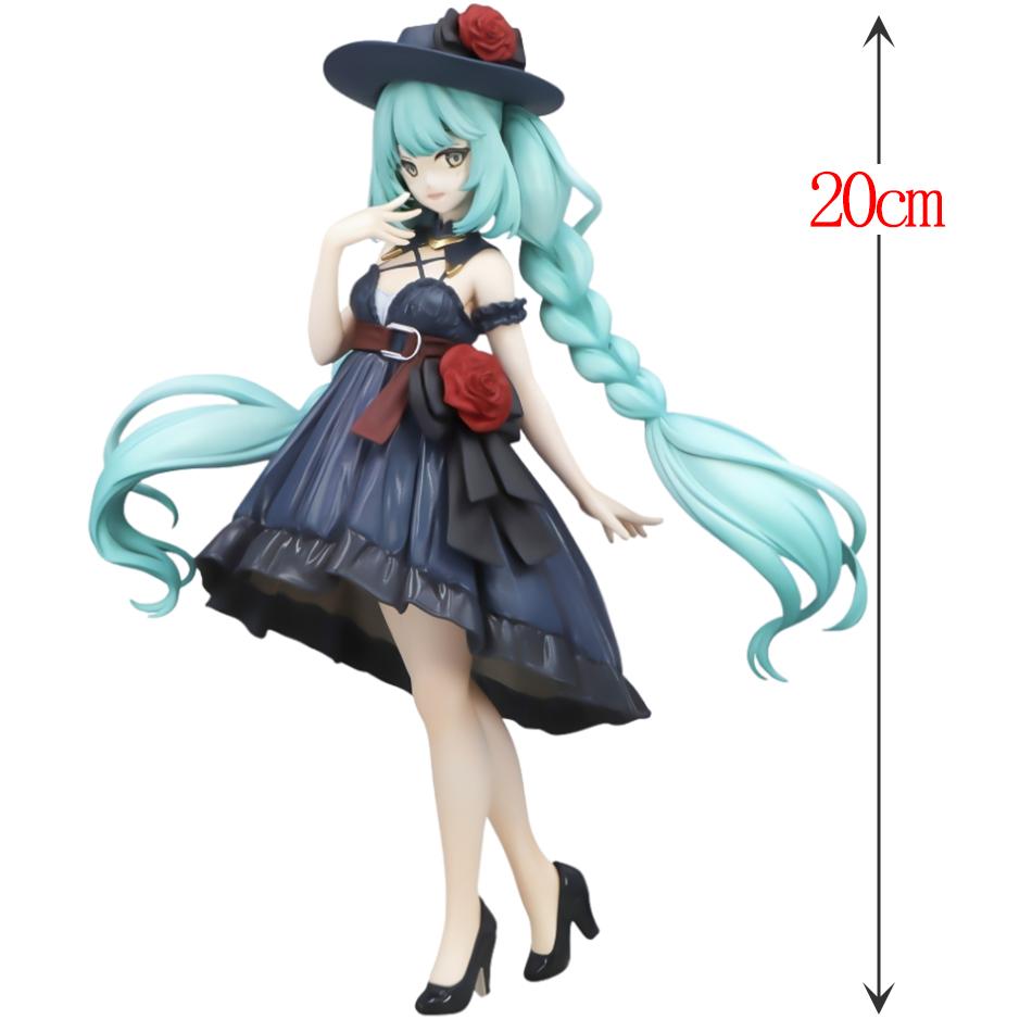 Anime Action Figures Trio Try iT Figure Outdoor Dress Kawaii Anime Figurines Model Toy Gift Desktop Decoration