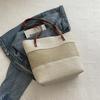 Borsa Tote a Spalla Singola Grande Capacità Casual per Vacanze al Mare Primavera/Estate