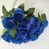 18 Small Rosesartificial Bouquet Floral Decoration Bridal Bouquet Wedding Party