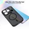 KEYSION Magnetic Phone Case for for Infinix Smart 8 Soft Silicone+PC Matte Translucent Shockproof Back Cover for Infinix Hot 40i