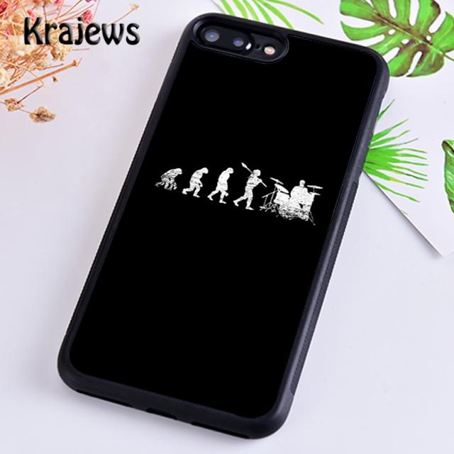 Krajews Musikinstrument Trommel Handyhülle Cover Für iPhone 14 5 6s 7 8 plus X XR XS 11 12 13 pro max Samsung S21 S22 ultra Plus