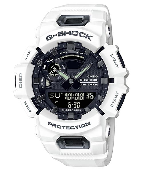 

Casio Men s Resin 200M Water Resistant Digital Shock Resistant Quartz Watch GBA-900-7A белый