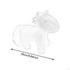 Horse Plush Doll Huggable Throw Pillow Stuffed Animal for Kids Adults Birthday Gift