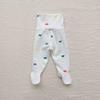 Newborn Clothes 2023 Autumn Colorful Heart-Shaped Foot-Covering Baby Jumpsuit Unisex Baby Romper Onesie
