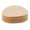 100Pcs 64mm Round Coffee Filter Unbleached Natural Coffee Filter Paper for 1 to 2 People Measure